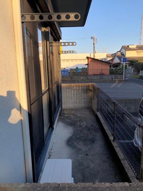 フレグランス出北B（102） バルコニー