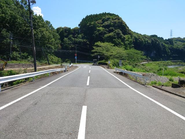 北方町蔵田中古 前面道路含む現地写真