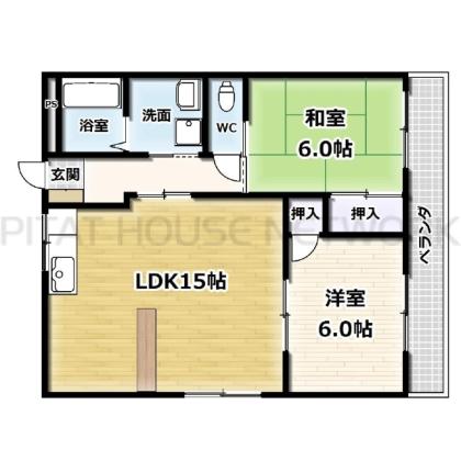  間取り図写真