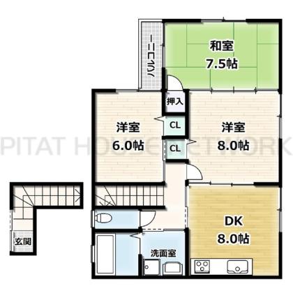  間取り図写真