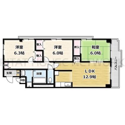  間取り図写真