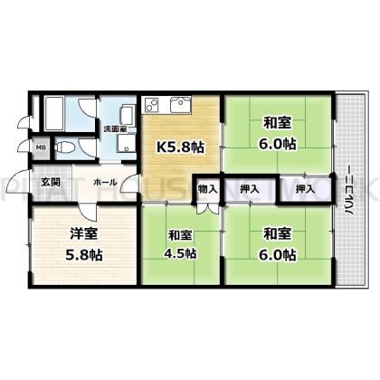  間取り図写真
