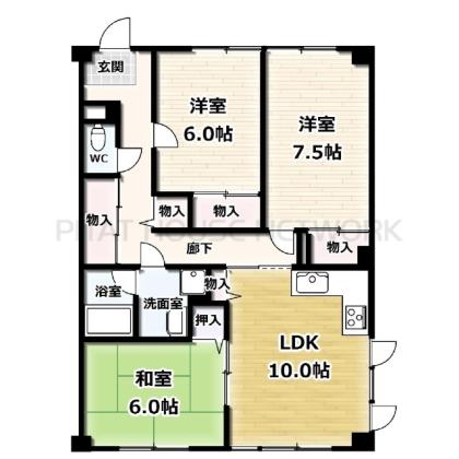  間取り図写真