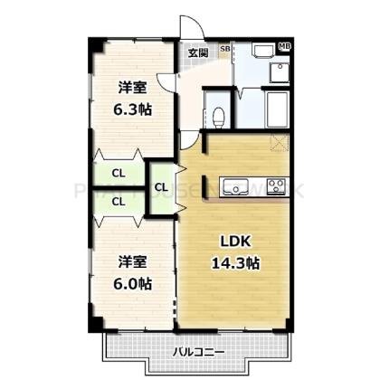  間取り図写真