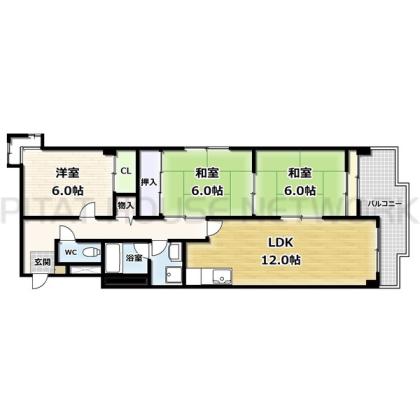  間取り図写真