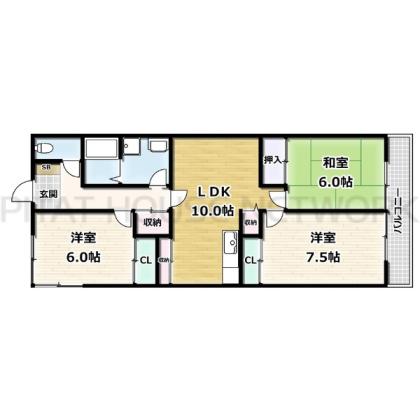  間取り図写真