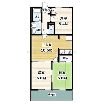  間取り図写真