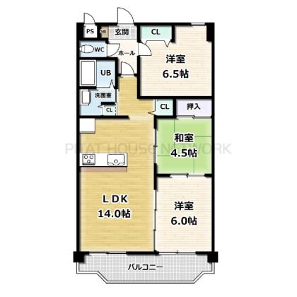  間取り図写真