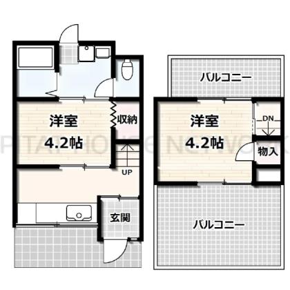  間取り図写真