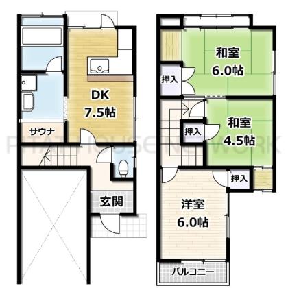  間取り図写真