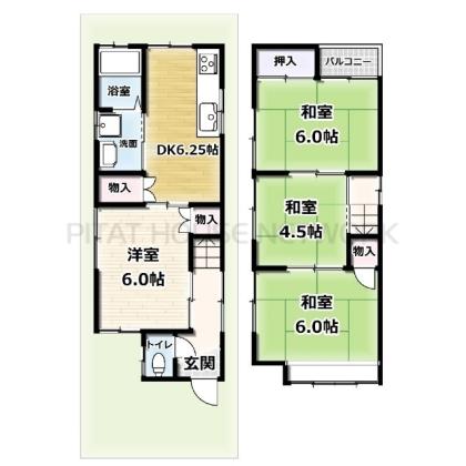  間取り図写真