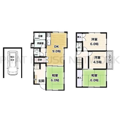  間取り図写真