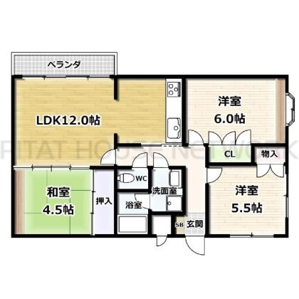  間取り図写真