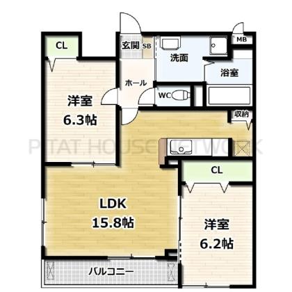  間取り図写真
