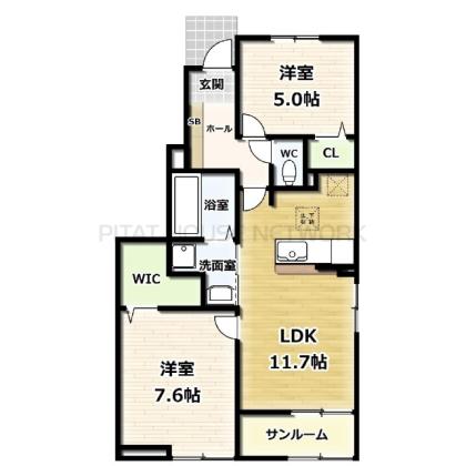  間取り図写真
