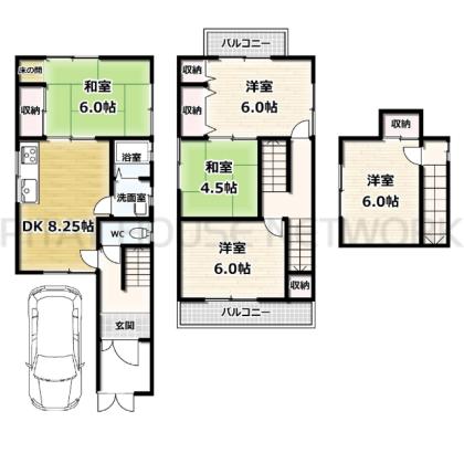  間取り図写真