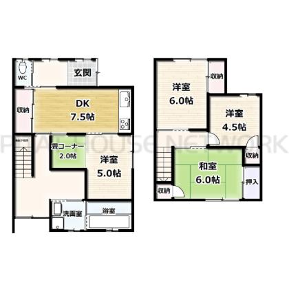  間取り図写真