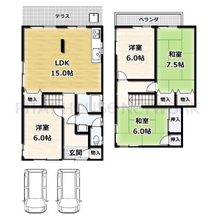  間取り図写真