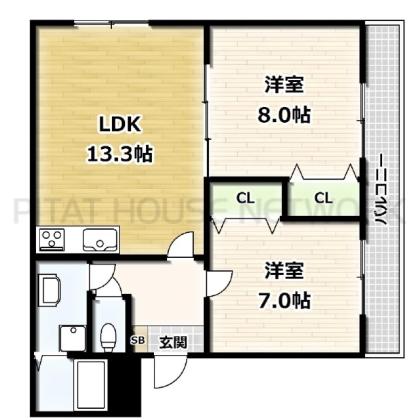  間取り図写真