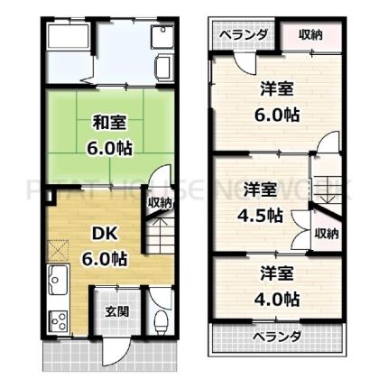  間取り図写真