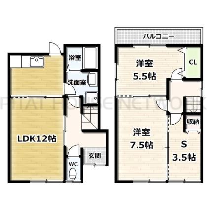  間取り図写真