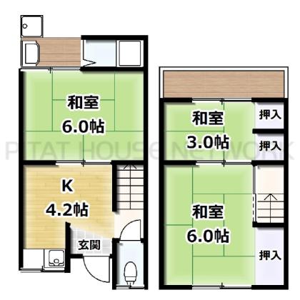  間取り図写真