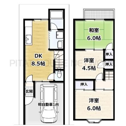  間取り図写真