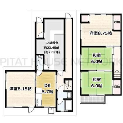  間取り図写真
