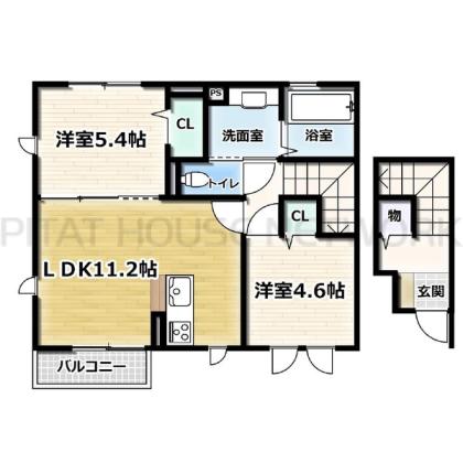  間取り図写真