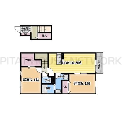  間取り図写真