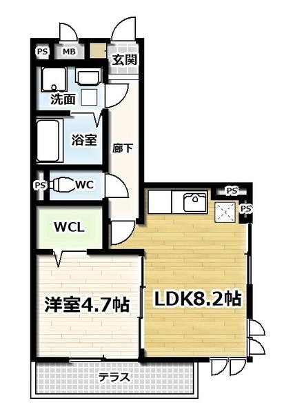  間取り図写真