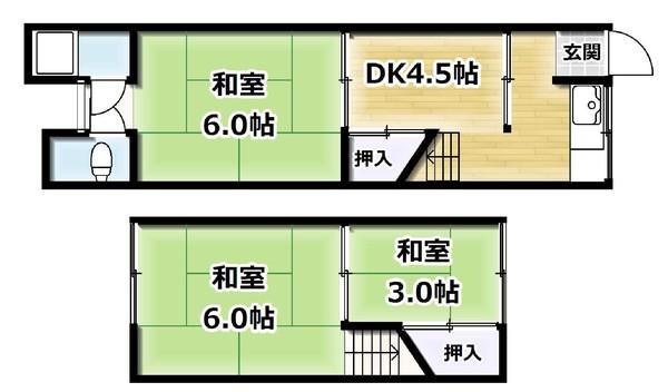  間取り図写真