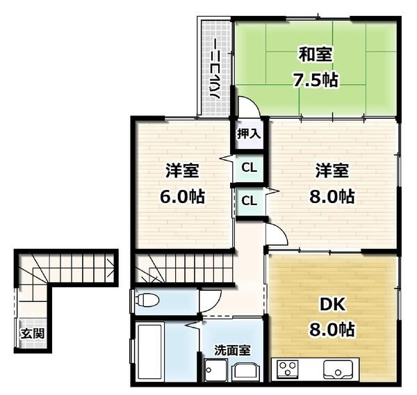  間取り図写真