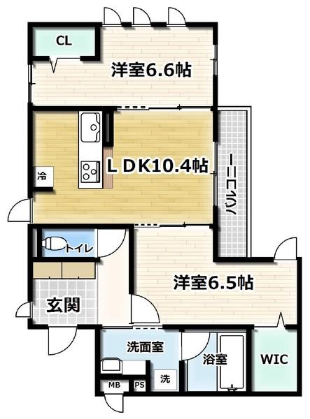  間取り図写真