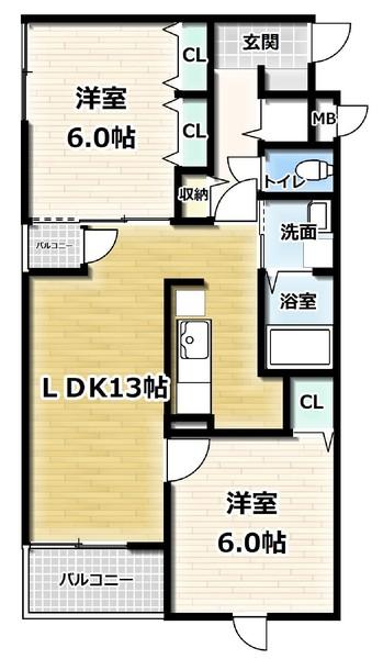  間取り図写真
