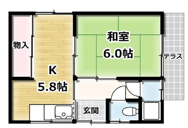  間取り図写真