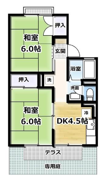 パレーシャル柳田（103） 間取り図画像