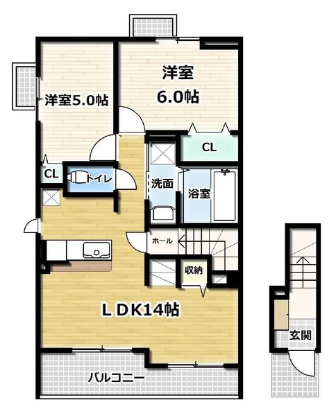  間取り図写真
