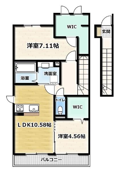  間取り図写真