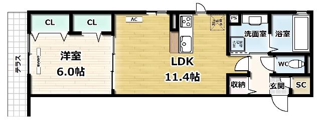  間取り図写真