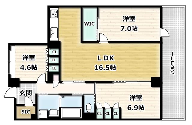  間取り図写真
