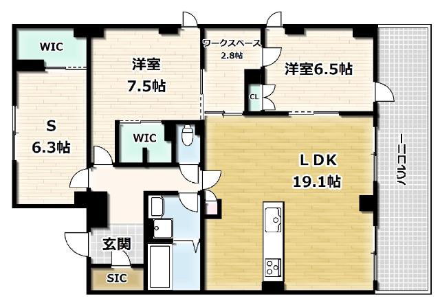  間取り図写真