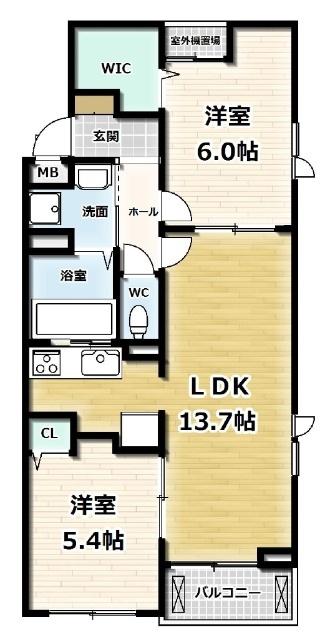  間取り図写真
