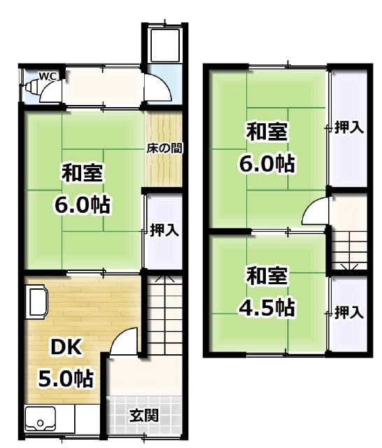  間取り図写真