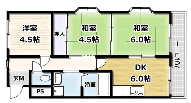  間取り図写真