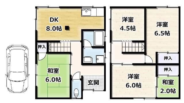 間取り図写真