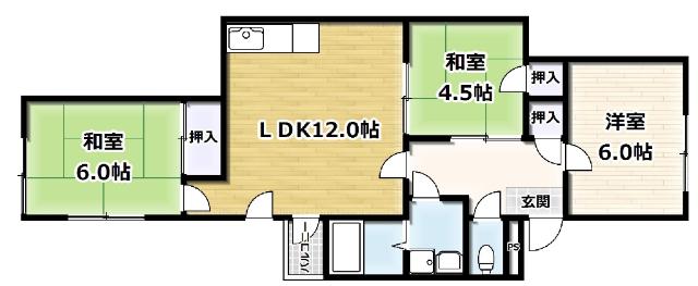  間取り図写真