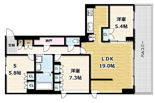  間取り図写真
