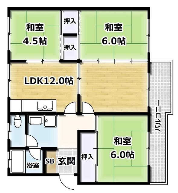  間取り図写真