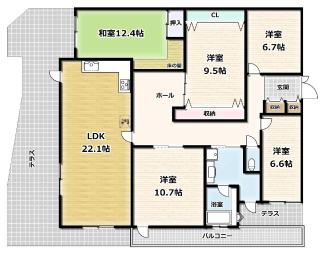  間取り図写真
